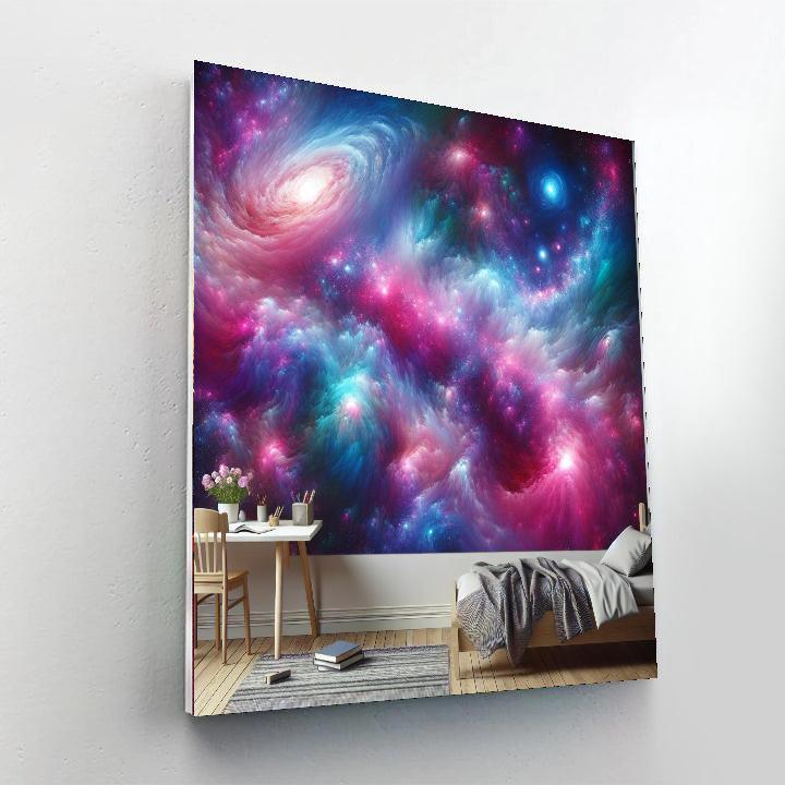 Dreamy Cosmic Journey DIY Paint By Numbers