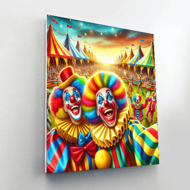 Whimsical Circus Daydream Painting By Numbers Kit