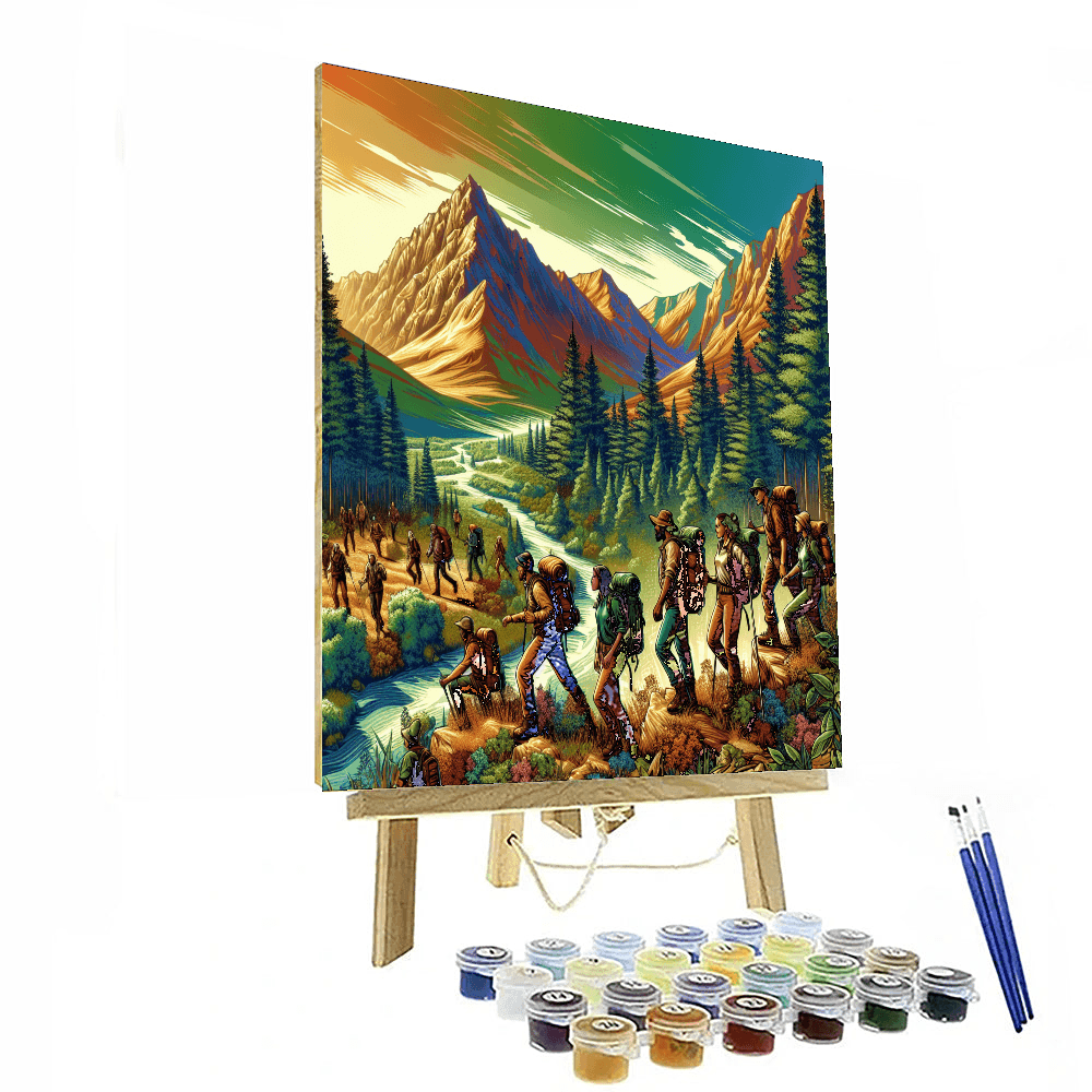 Daring Expedition Adventure Number Painting