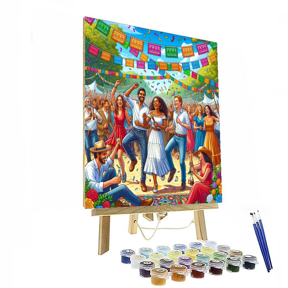 World Happiness Day - Global Paint By Numbers Art