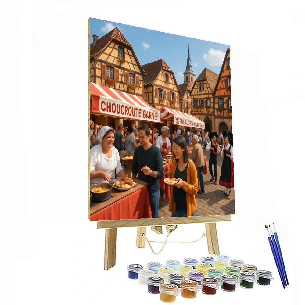 Fête De La Choucroute - France Paint By Numbers Kits