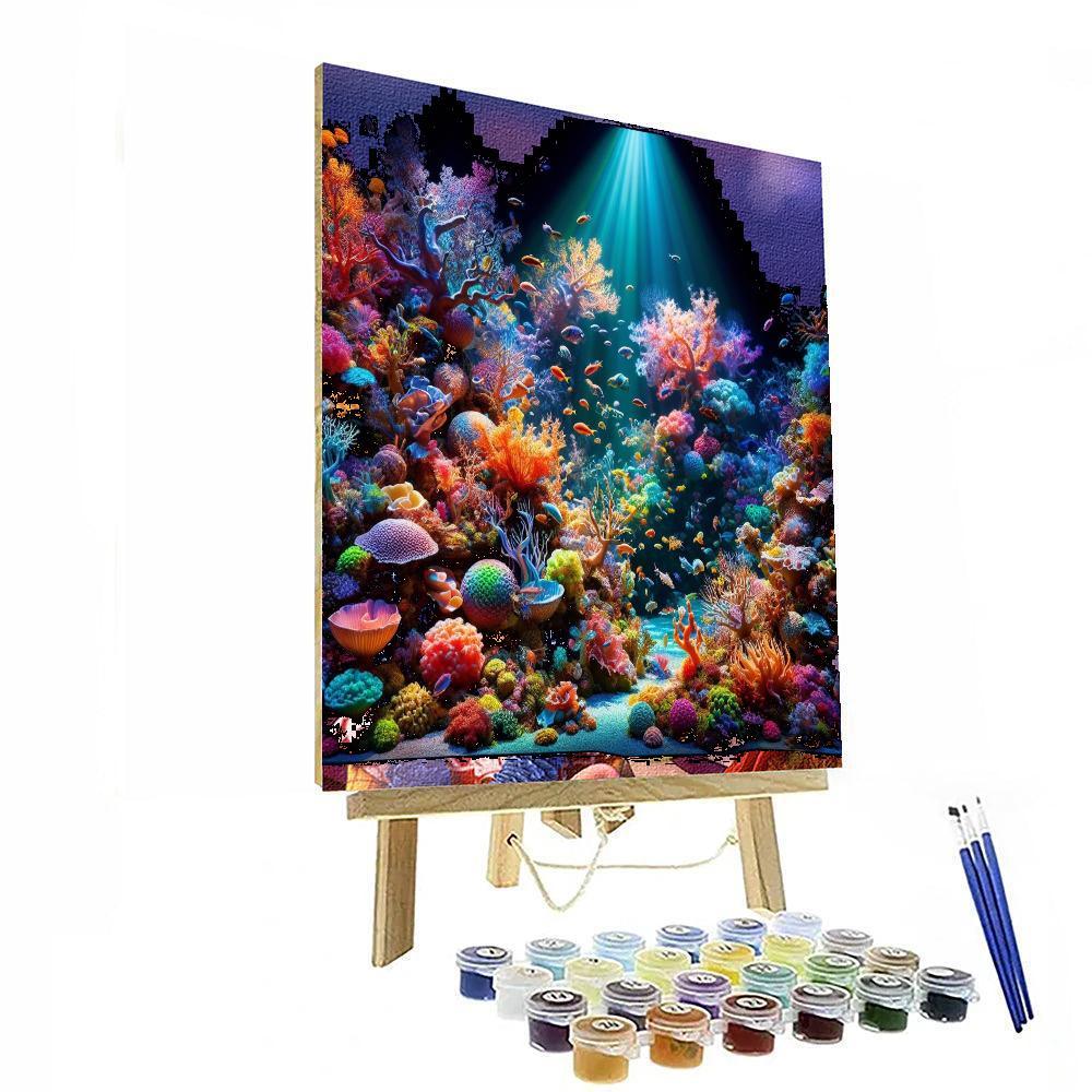 Fantasy Coral Reef Paint By Numbers