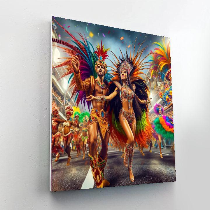 Carnival - Rio De Janeiro, Brazil Paint By Numbers