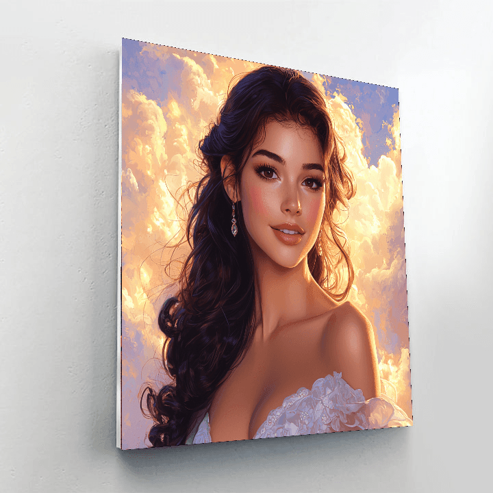 Anne Hathaway: The Daring Dreamer Of The Silver Screen Paint By Number