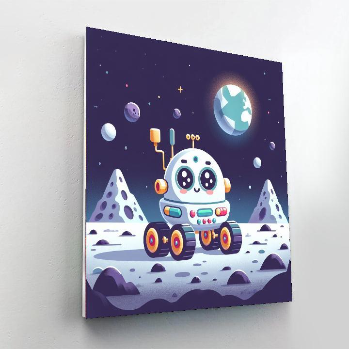 Lunar Landings DIY Paint By Numbers