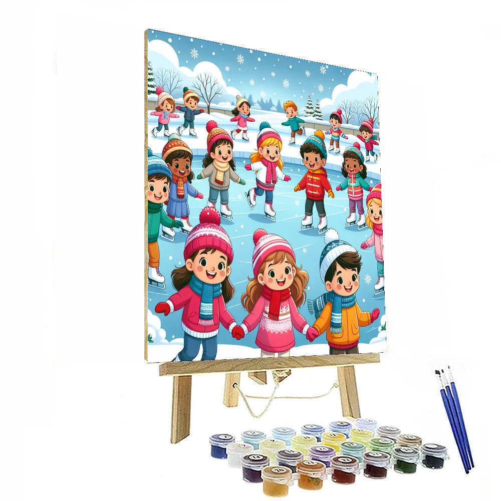Winter Wonderland Scenes Paint By Numbers
