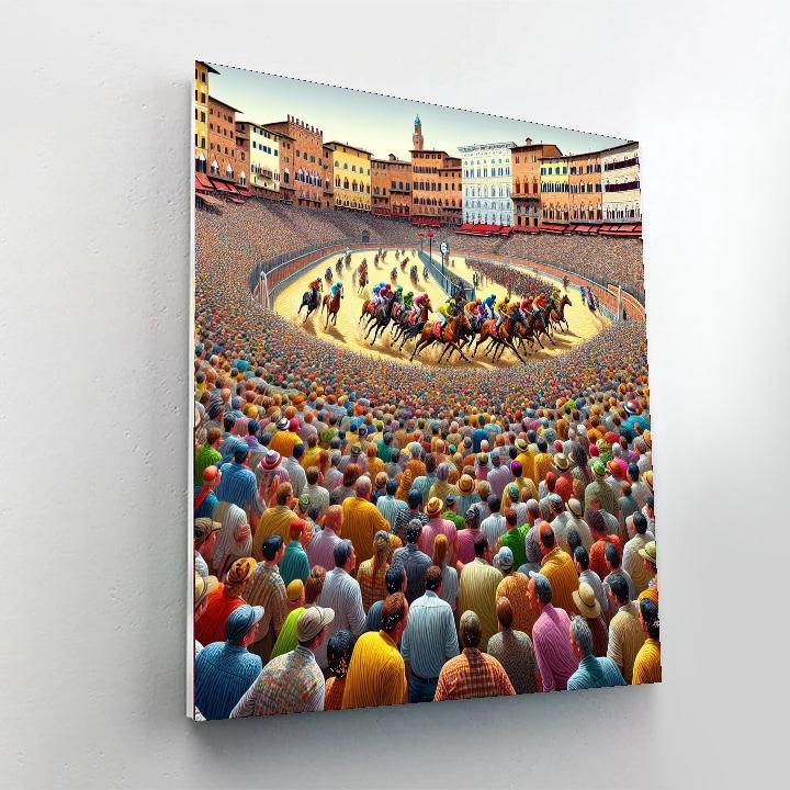 Il Palio Di Siena - Italy Paint By Numbers