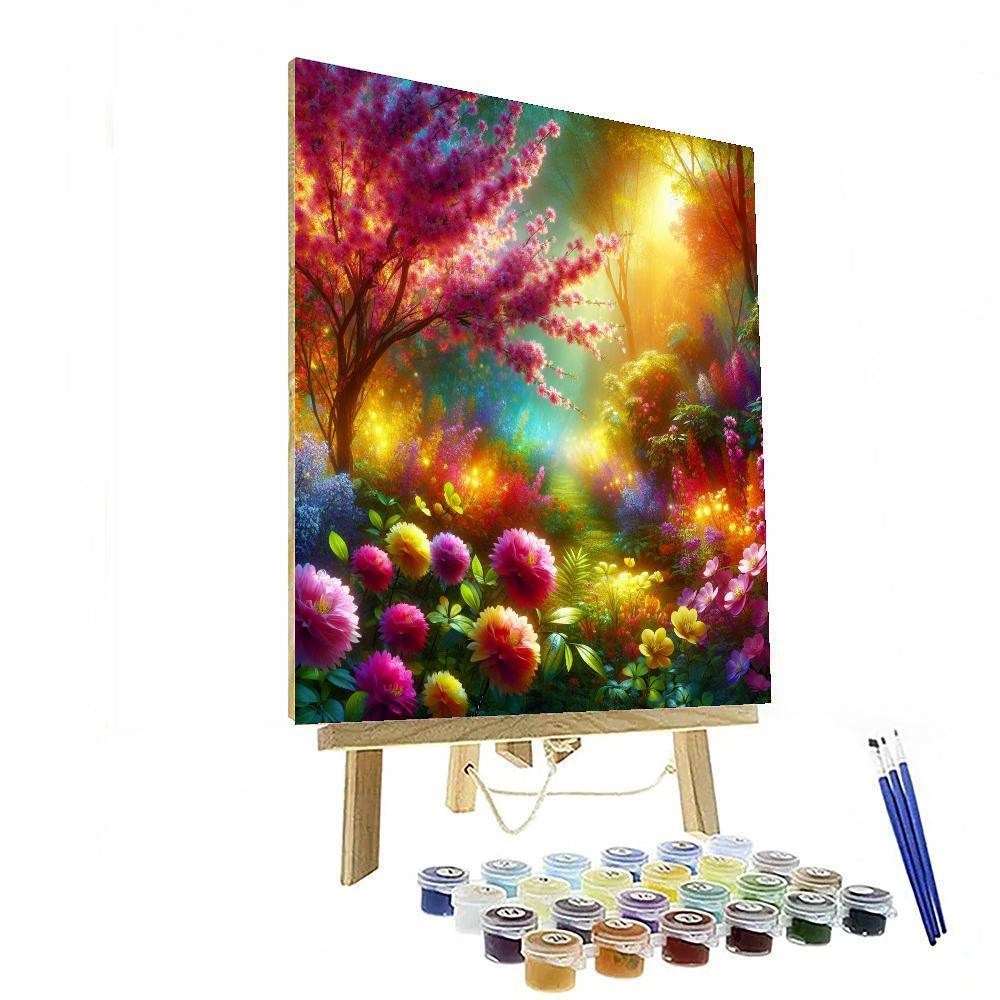 Festive Spring Garden Paint By Numbers Kits