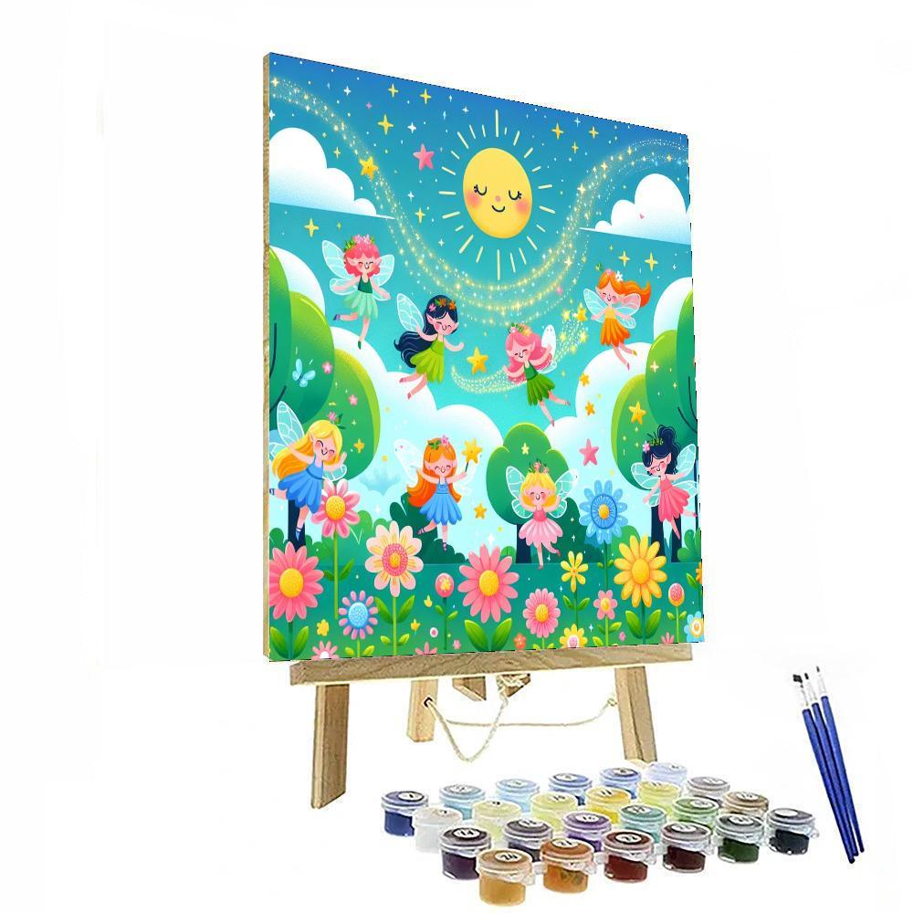 Glittering Fairyland Paint By Color
