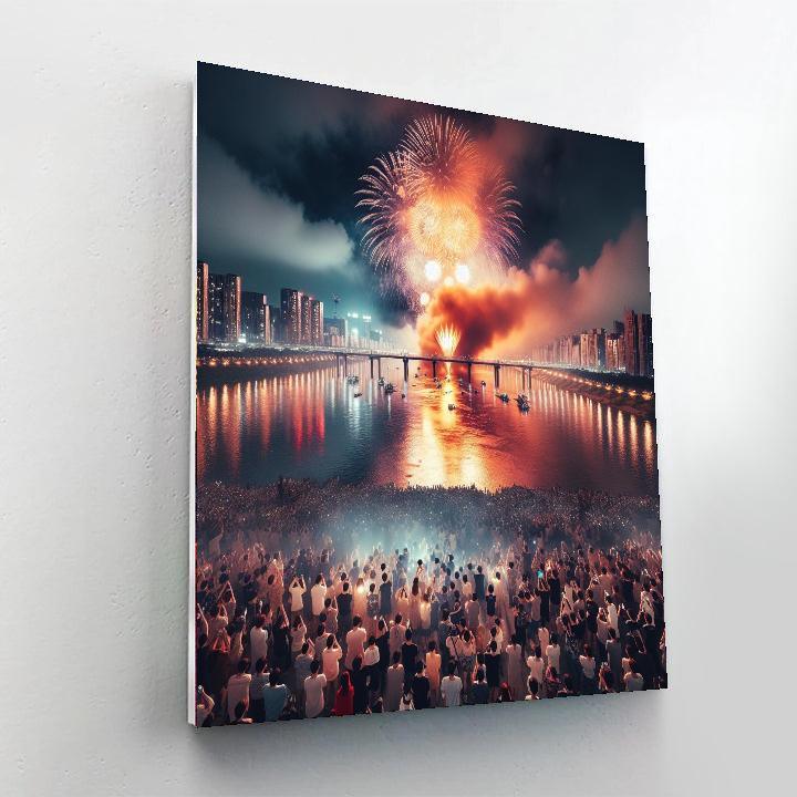International Fireworks Festival - Seoul Paint By Numbers