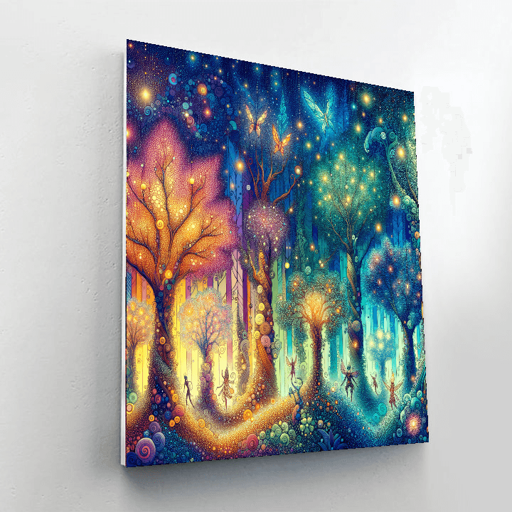 Magical Forest Fantasy Paint By Numbers