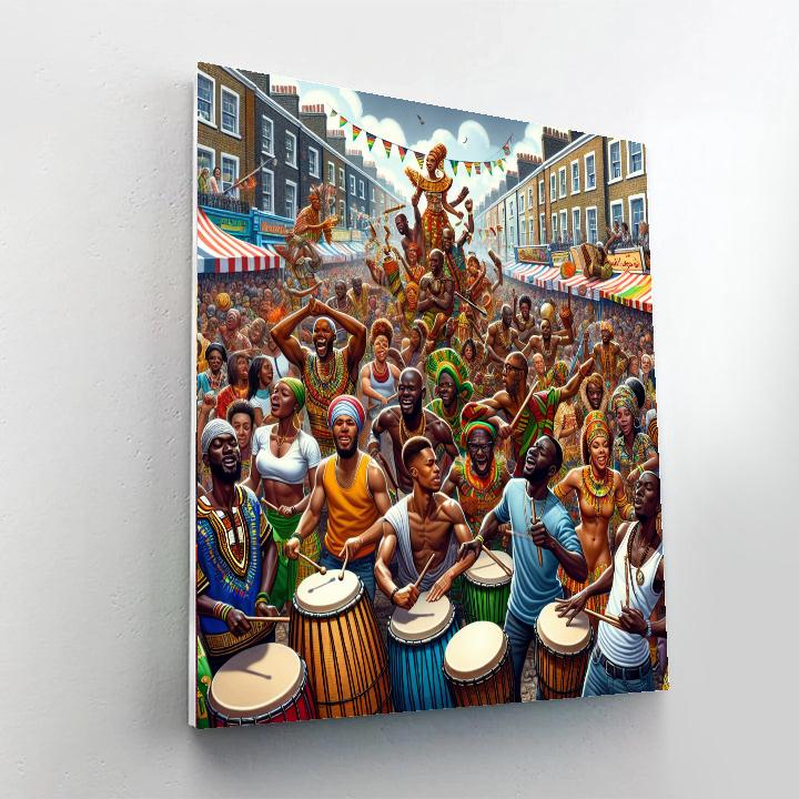 Yam Carnival - London, Uk Paint By Number