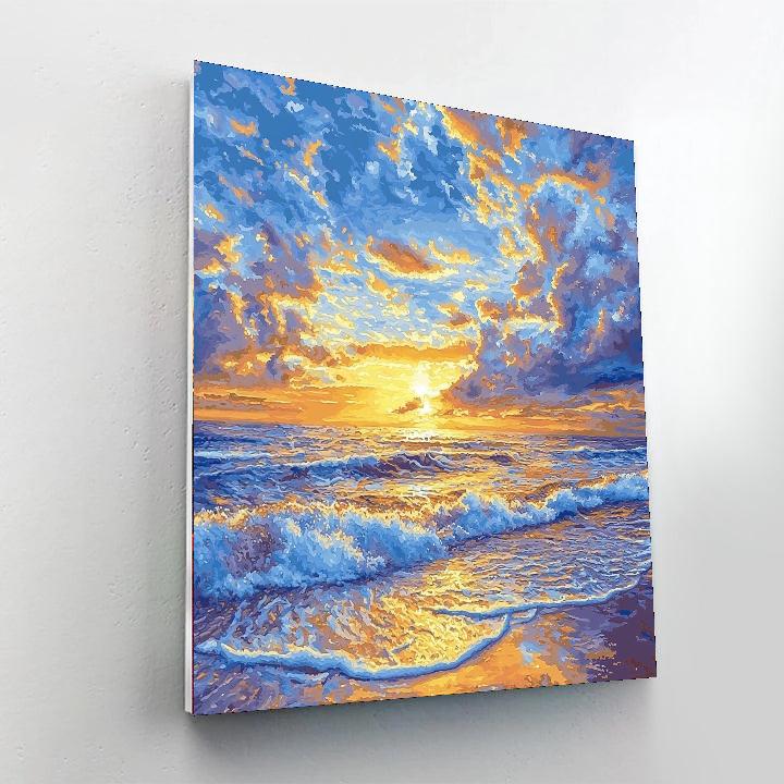 Paul Klee Inspired Gentle Abstractions  Painting Number Kit