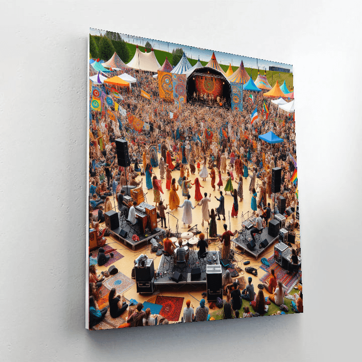 Womad - Charlton Park Numbered Painting Kits