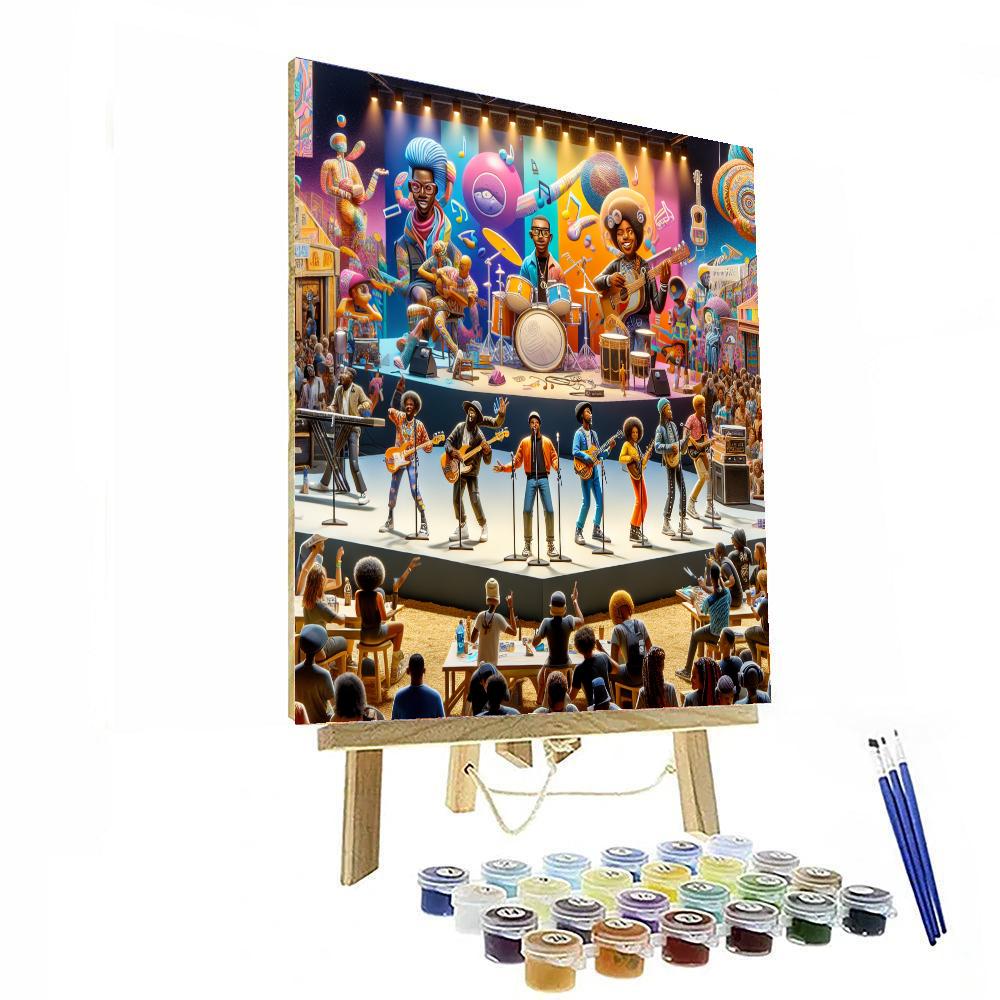 Bumbershoot - Usa Paint By Number