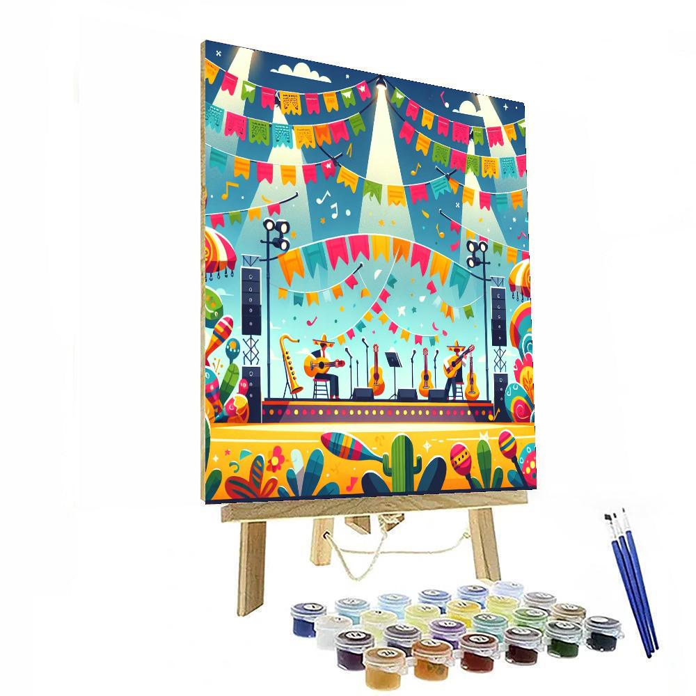 Fiesta Fun Numbered Painting Kits