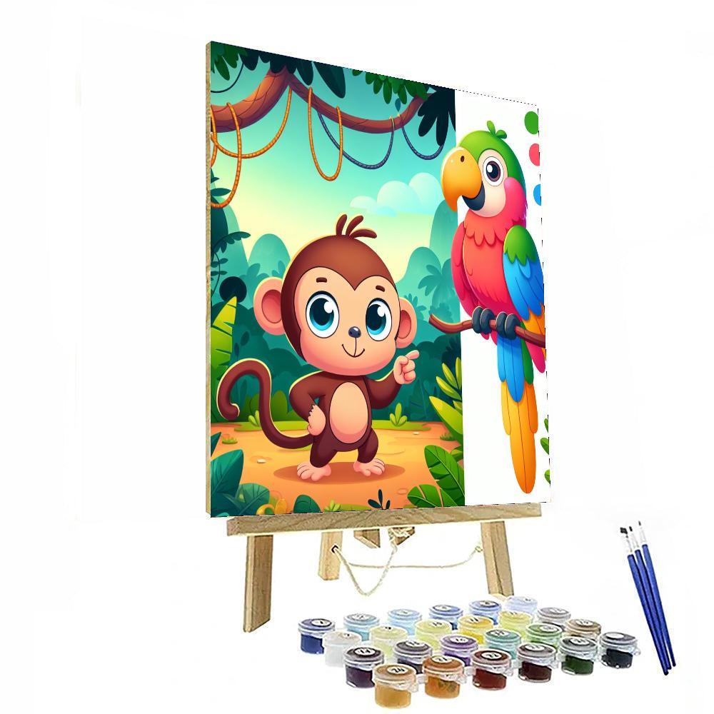 Rainforest Quest Paint By Number
