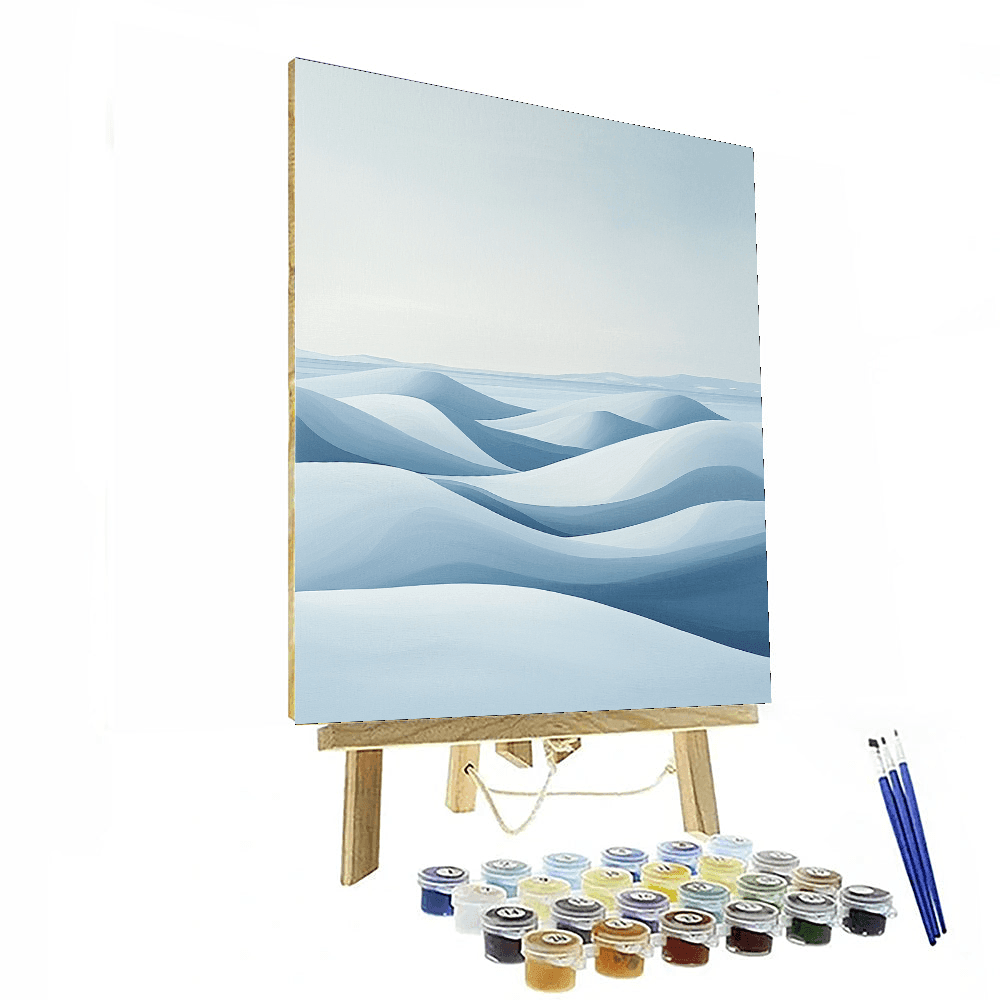 Lawren Harris Inspired Arctic Silence - DIY Painting By Numbers Kit