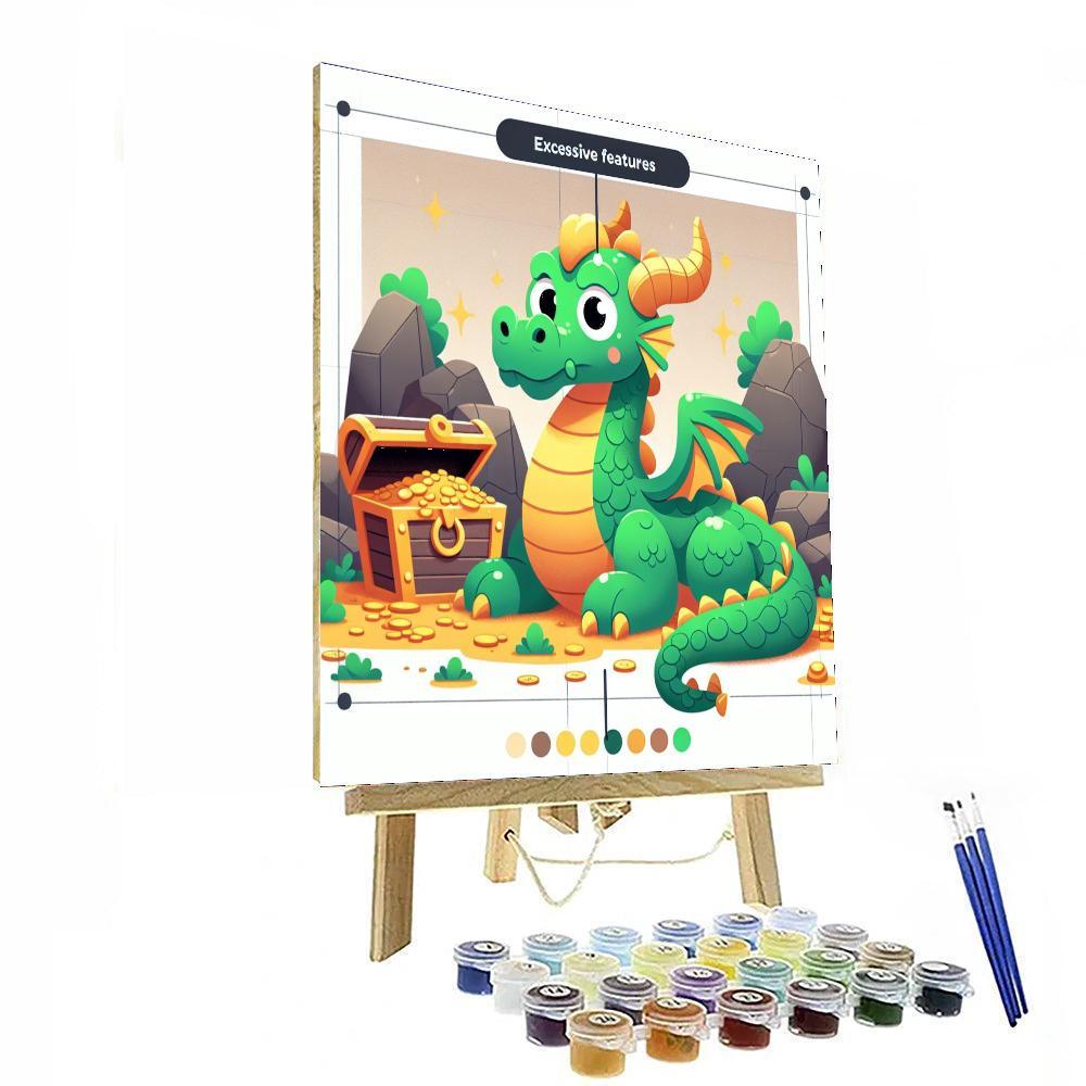 Curious Dragon Adventure Paint By Color