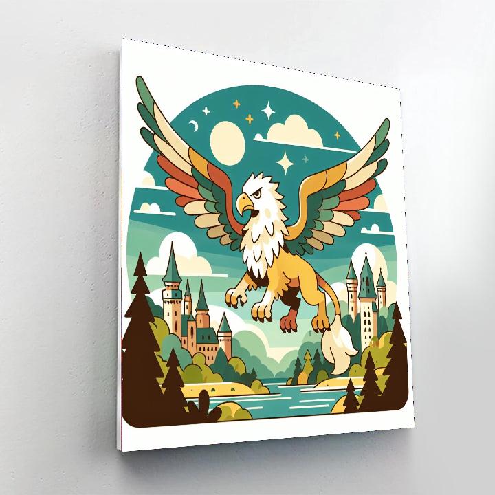 Mythical Beasts Journey Painting Number Kit