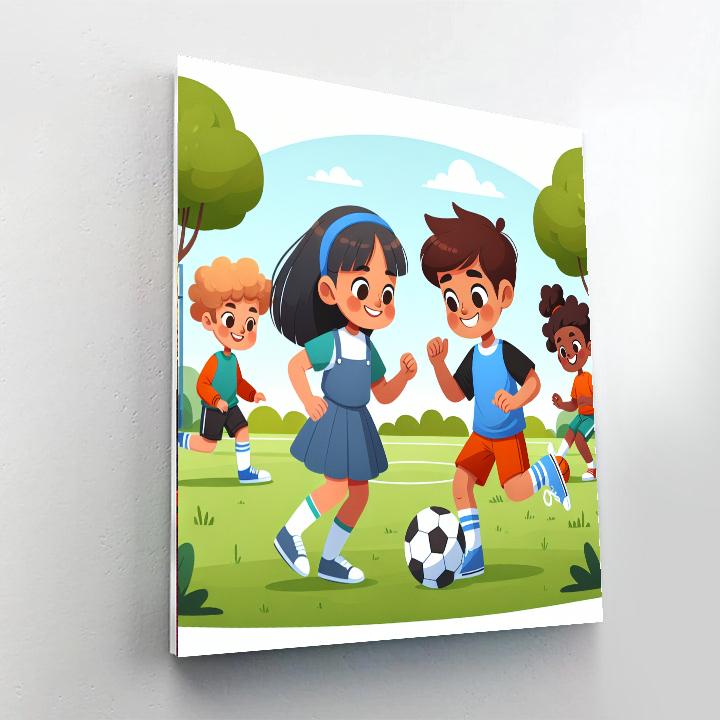 Sports Fun Extravaganza Paint By Numbers Kits