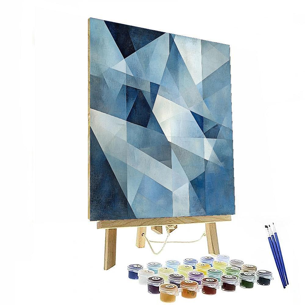 Kazimir Malevich Inspired Ethereal Layers  Paint By Numbers