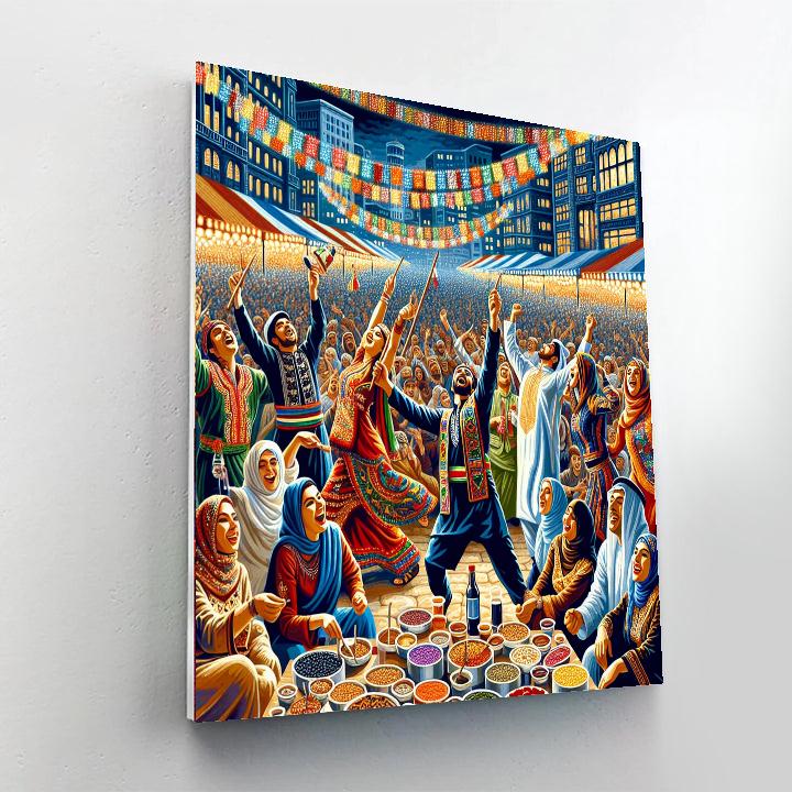 Cultural Diversity Festival - Australia Numbered Painting Kits