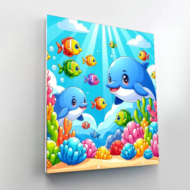 Daring Underwater Adventures Numbered Painting Kits