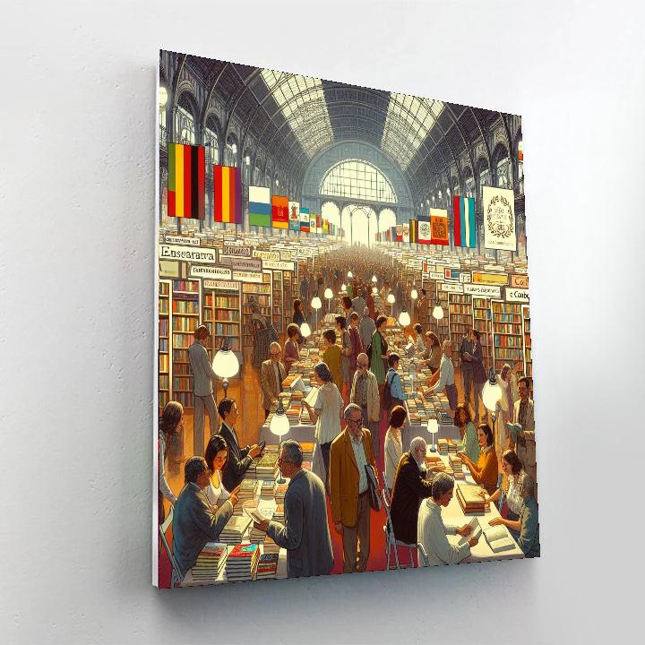 Guadalajara International Book Fair - Mexico DIY Paint By Numbers