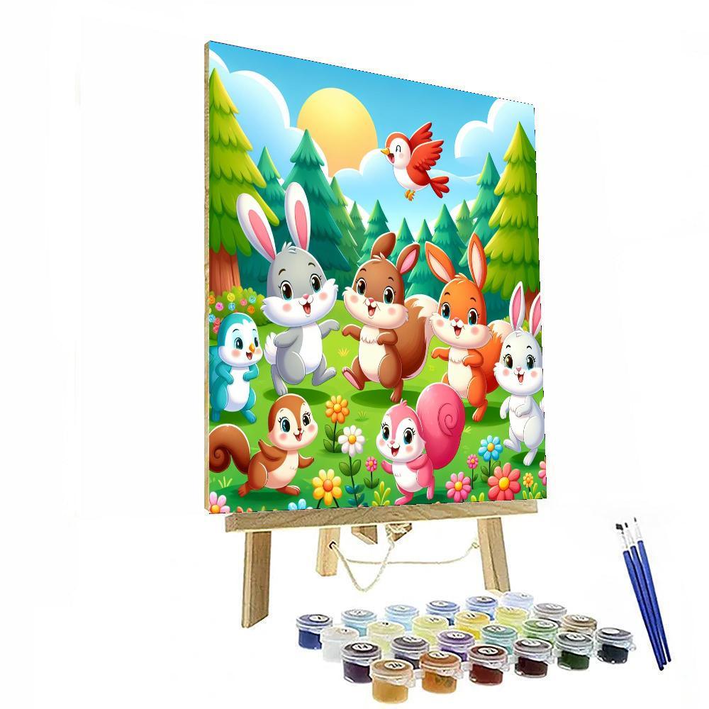 Colorful Critters Paint By Color