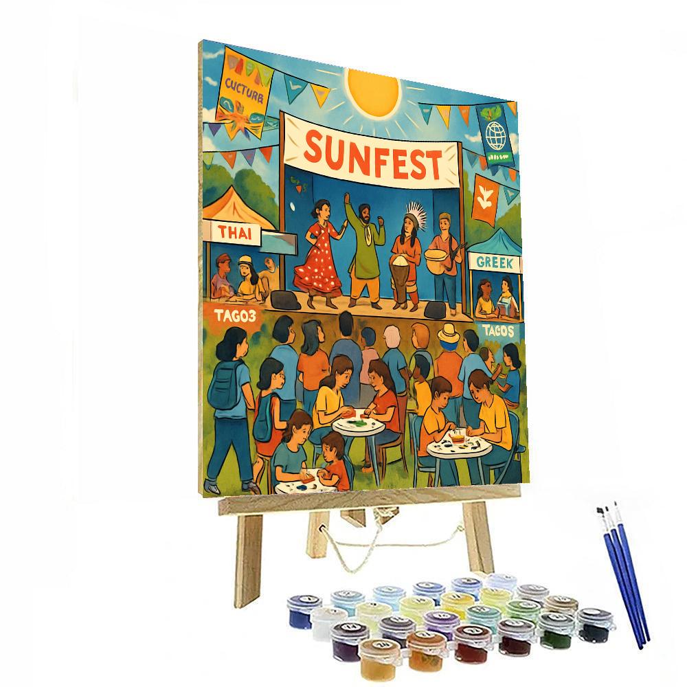 Sunfest - Canada Numbered Painting Kits