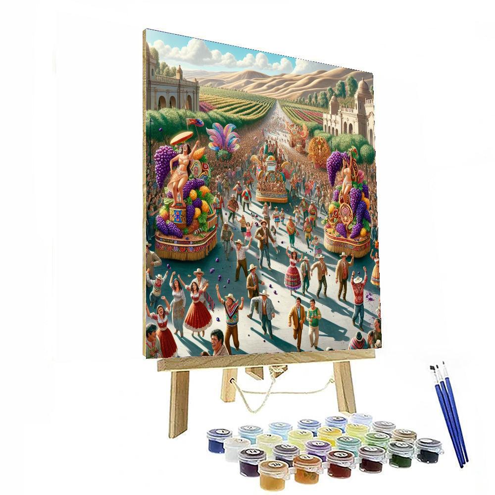 Fiesta De La Vendimia - Peru Paint By Number