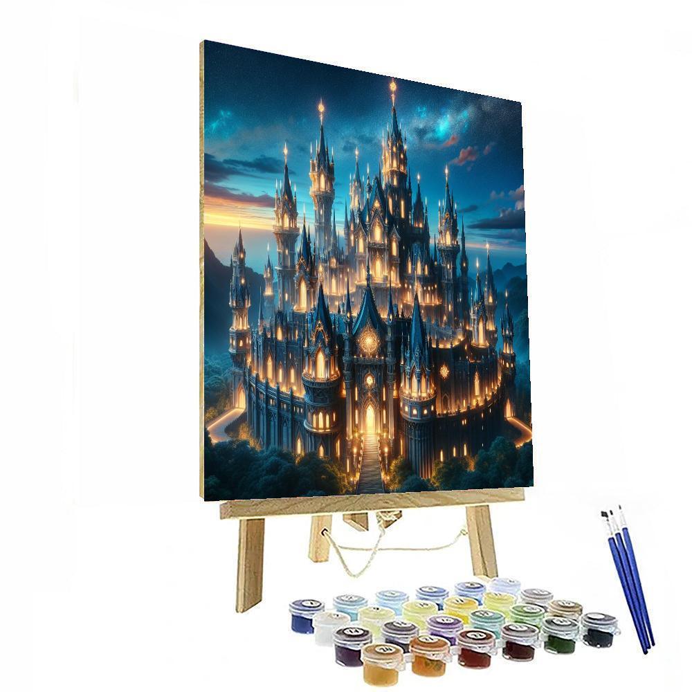 Fantasy Castle Illumination Paint By Numbers Kits