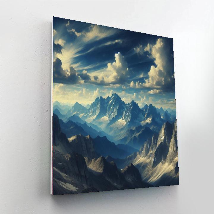 Rocky Mountain Majesty DIY Paint By Numbers