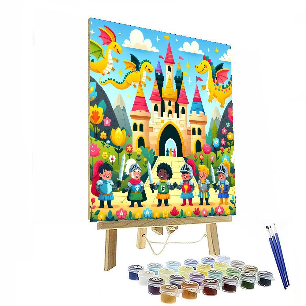 Fun Fairytale Adventure Number Painting