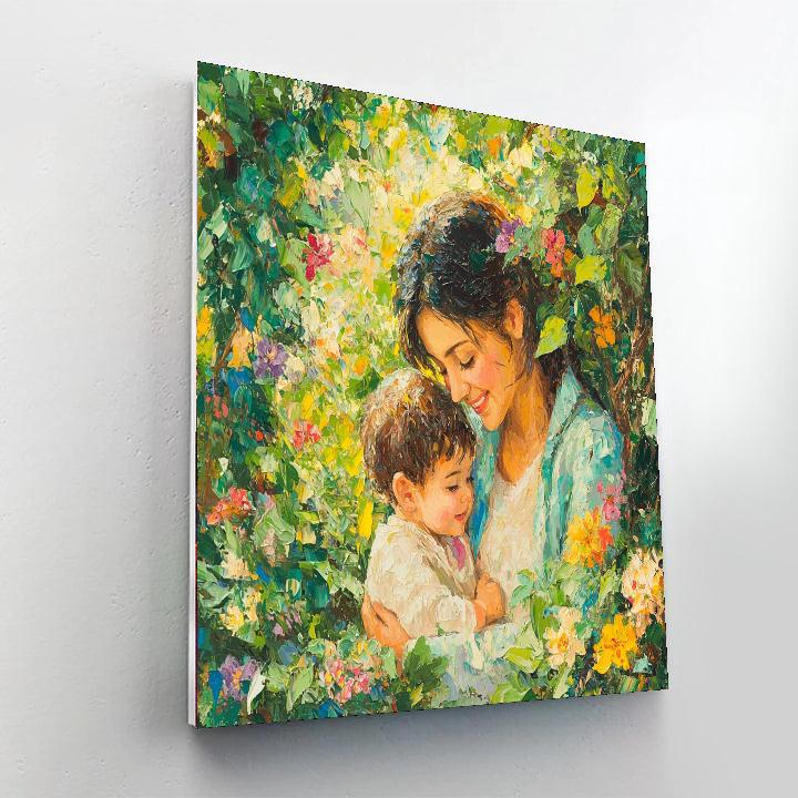 Nature's Maternal Hug Paint By Color