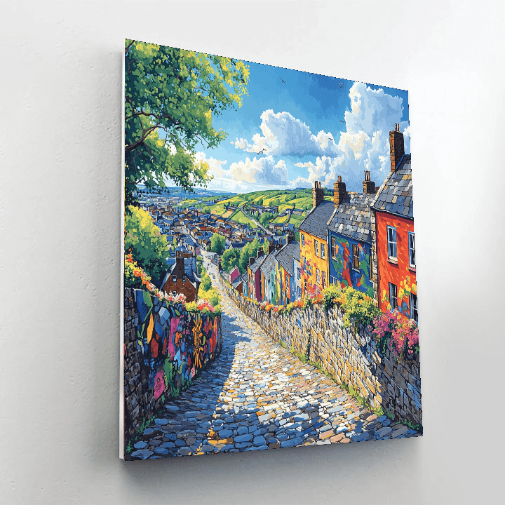 The Walled City Of Derry - Londonderry DIY Paint By Numbers