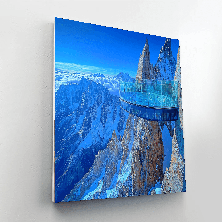 Aiguille Du Midi - France DIY Paint By Numbers