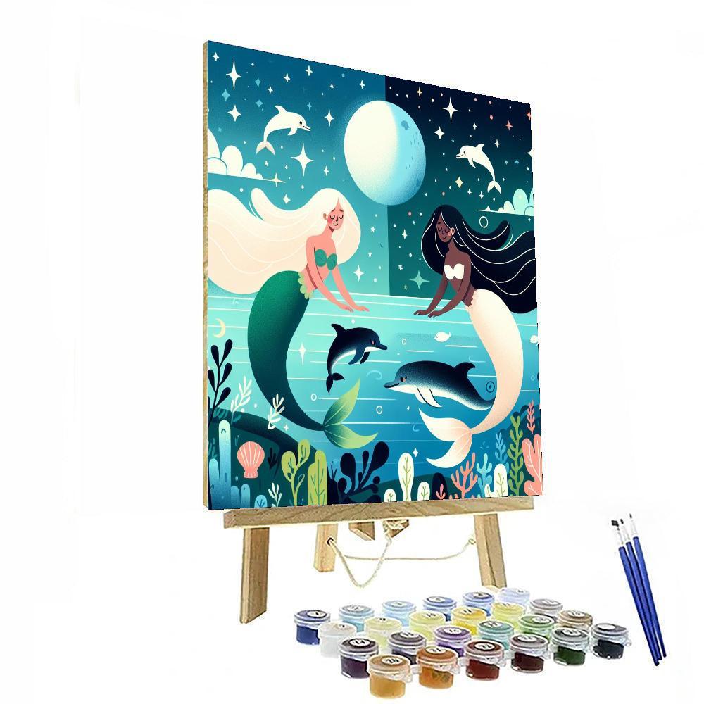 Enchanted Lagoon DIY Paint By Numbers