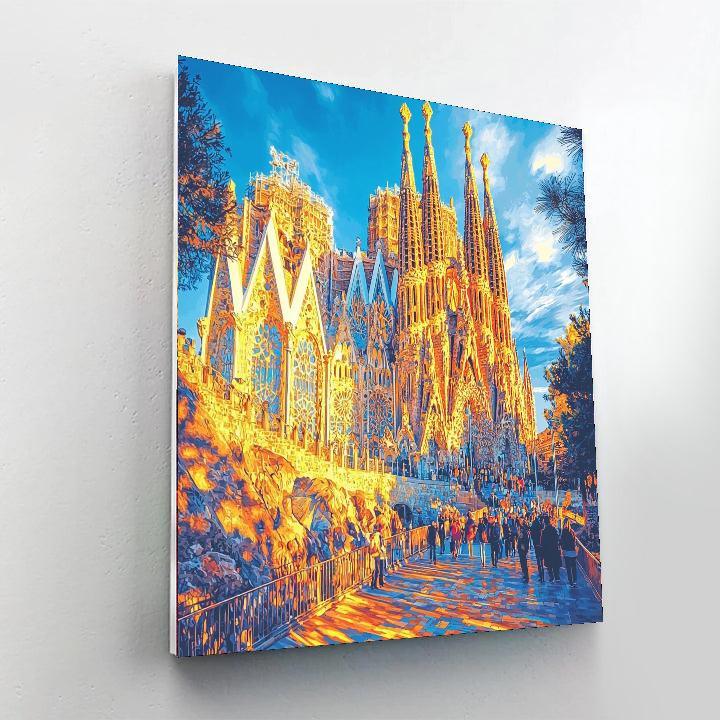 La Sagrada Familia Paint By Numbers
