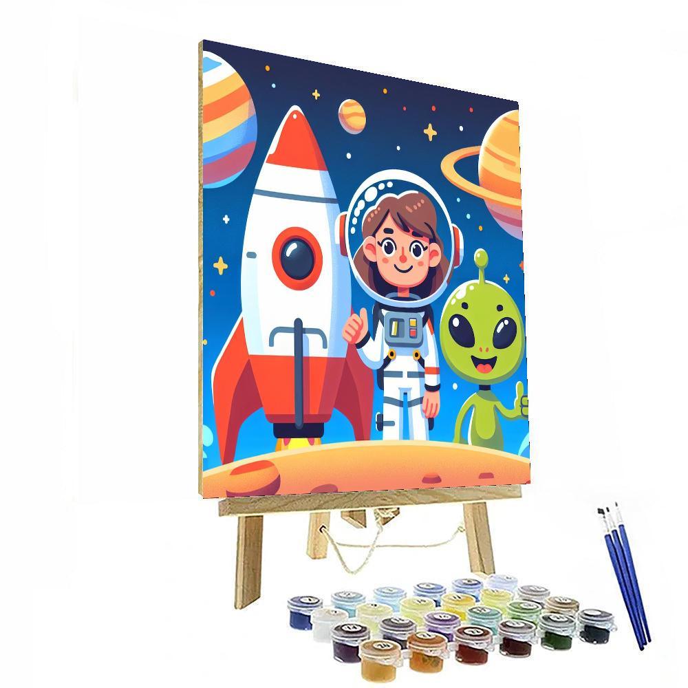 Galactic Odyssey Adventure Paint By Color