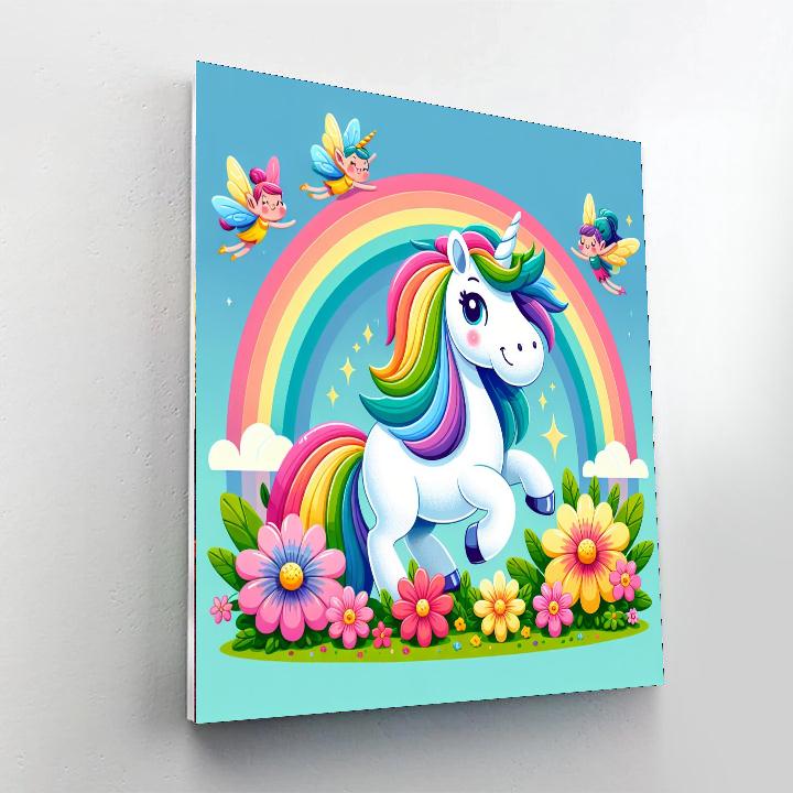 Magic Creatures Number Painting