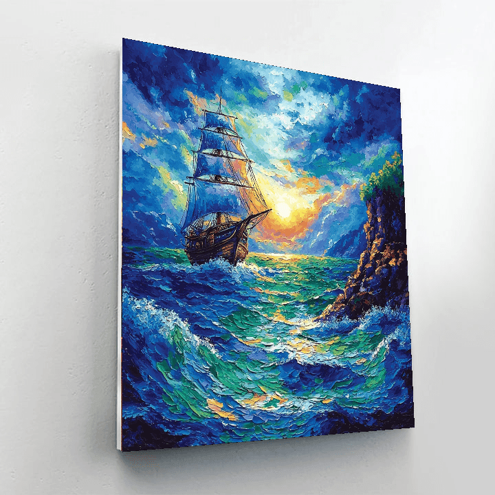 J.R.R. Tolkien Inspired Fantasy Voyage  DIY Paint By Numbers