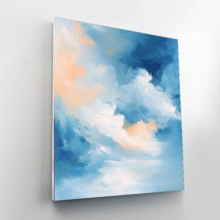 Leonardo Da Vinci Inspired Elysian Skies  Paint By Number