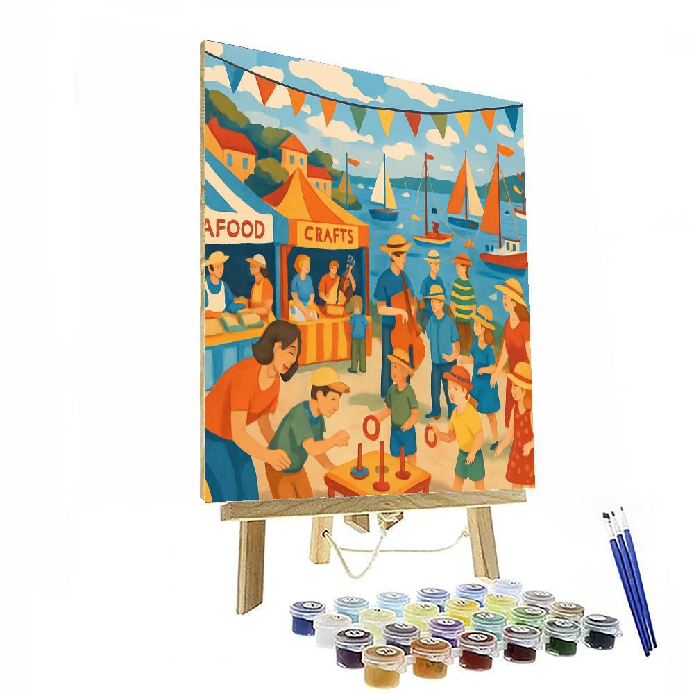 Harbour Festival - England Numbered Painting Kits