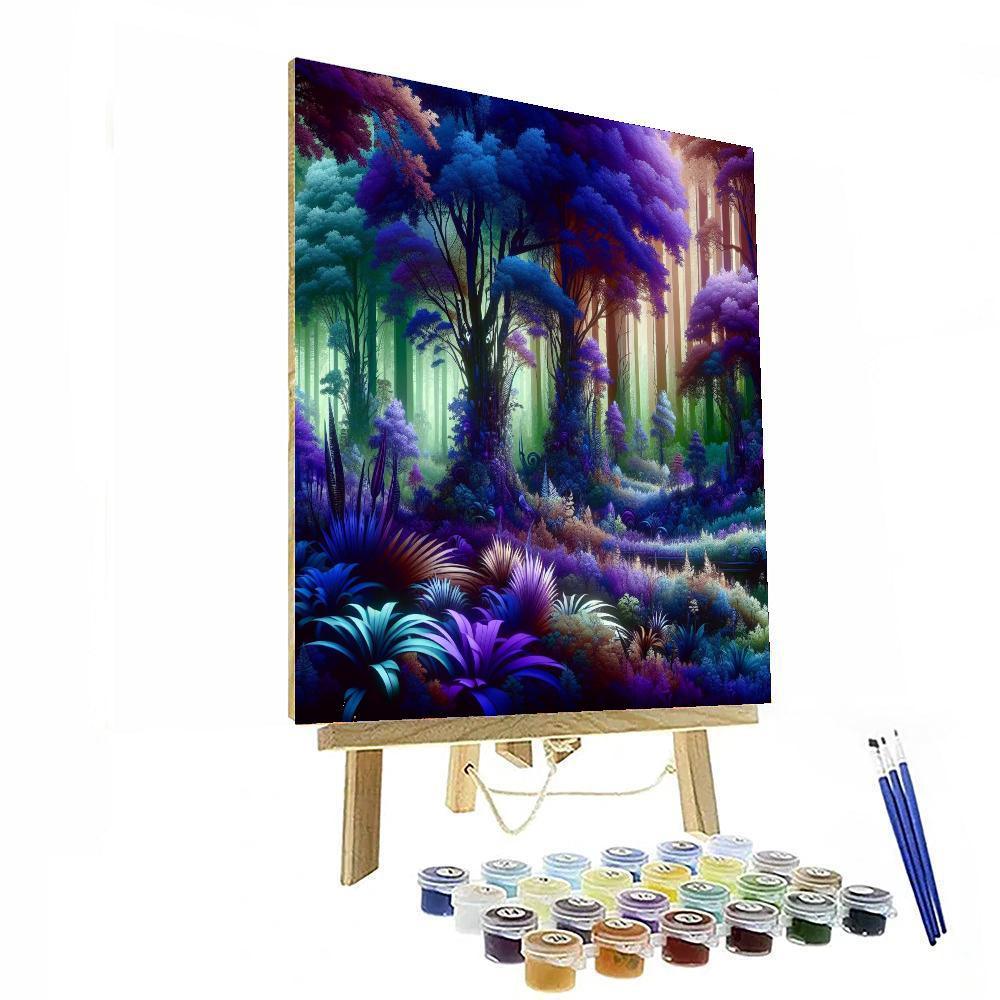 Tangled Forest Dreams Paint By Color