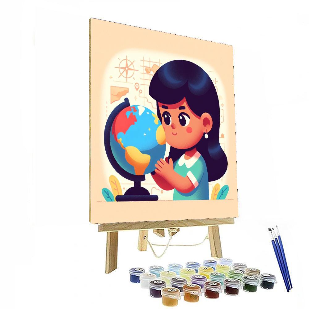 World Explorer Paint By Color