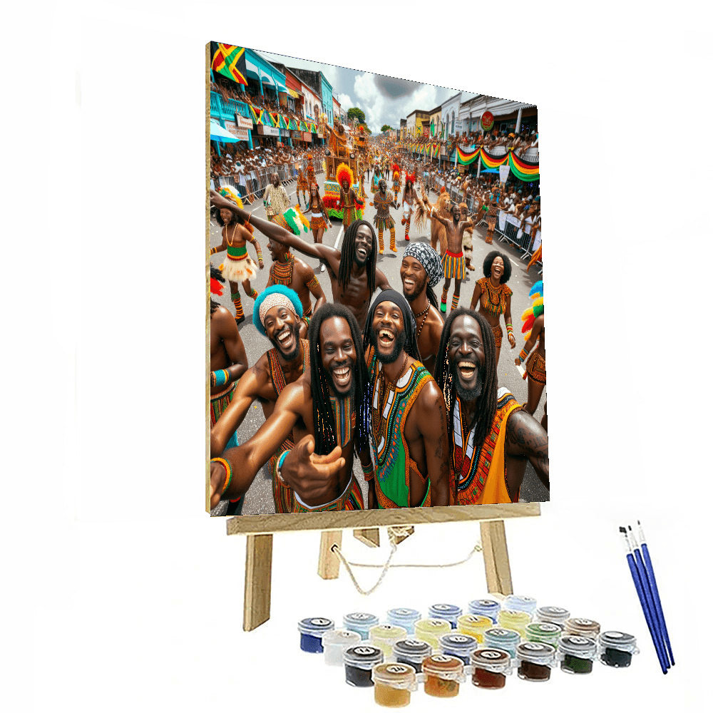 Jamaica Independence Festival - Jamaica Painting Number Kit