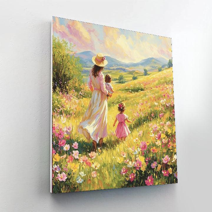 The Sweet Smell Of Flowers Numbered Painting Kits