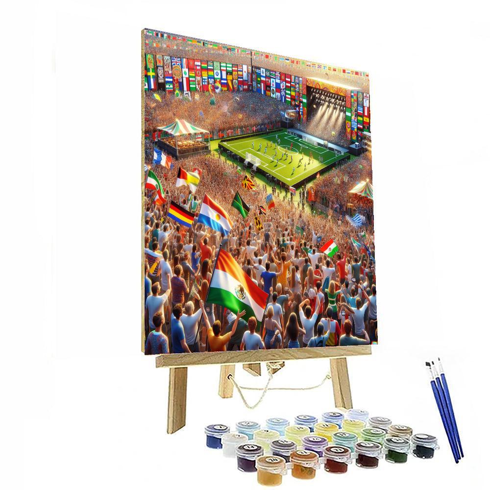World Cup Festival Paint By Color
